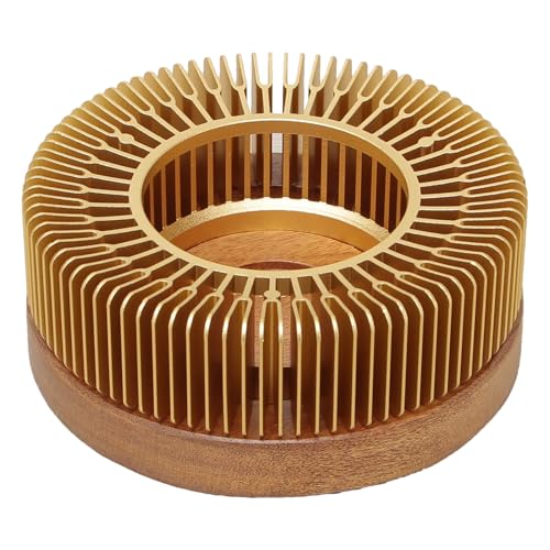 Teewärmer für Teekanne - Teetassenwärmer für den Schreibtisch, luxuriöser Champagner-Gold-Teelichthalter | Stövchen für TeekanneGetränkewärmer aus Aluminiumlegierung, Heimdekoration für Wohnzimmer Teewärmer für Teekanne - Teetassenwärmer für den Schreibtisch, luxuriöser Champagner-Gold-Teelichthalter | Stövchen für TeekanneGetränkewärmer aus Aluminiumlegierung, Heimdekoration für Wohnzimmer von Liqzirtu