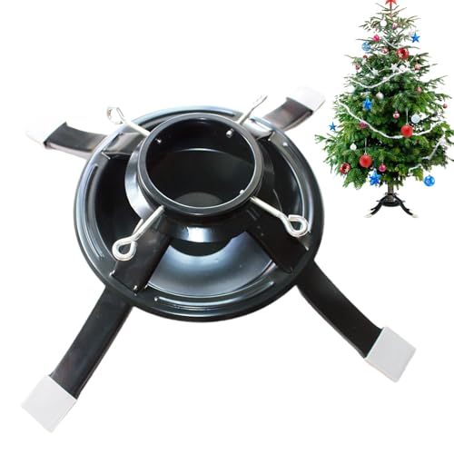 Weihnachtsbaum Ständer Basis - Künstlicher Baum Halterung, Ersatzfuß Mit Vier Stabilfüßen | Robuster Tannenbaum Sockelständer Für Wohnzimmer Einkaufszentren Schaufenster Kindergärten Kirchen Foyers von Liqzirtu