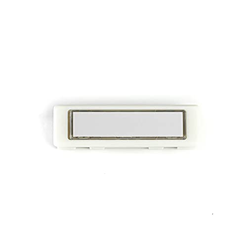 Klingel-/Namensschildtaster mit Reibungskontakt und weißem Kunststoffgehäuse für Renz von Lira