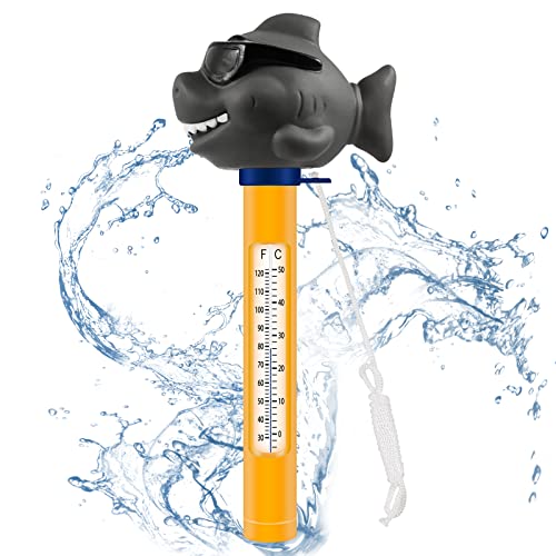Schwimmendes Wasserthermometer, Schwimmbad Thermometer, Cartoon-Wassertemperatur Thermometer, Bruchsicheres Schwimmbadthermometer mit Seil, Geeignet für Whirlpools im Innen- und Außenbereich, Pools Schwimmendes Wasserthermometer, Schwimmbad Thermometer, Cartoon-Wassertemperatur Thermometer, Bruchsicheres Schwimmbadthermometer mit Seil, Geeignet für Whirlpools im Innen- und Außenbereich, Pools von Lirches