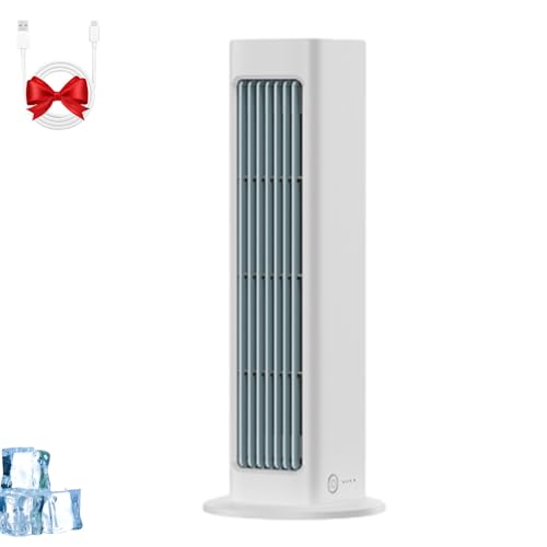 Breezamax, Breeze Max Luftkühler with 3 Speed Levels, Wall Portable Mini Air Conditioners Ohne Schlauch, Mobile Klimaanlage Auto for Office, Kitchen (Beige) von Lircofi