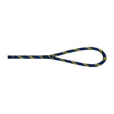 Liros Handy Elastic Festmacher 12mm Länge 6m marine/gelb Liros Handy Elastic Festmacher 12mm Länge 6m marine/gelb von Liros