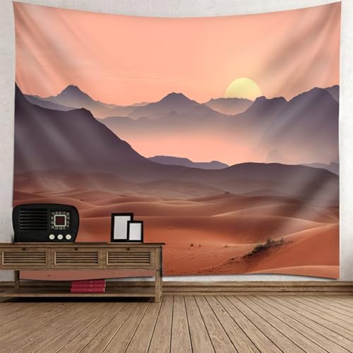 Lirzxin Tapisserie Wandbehang Groß, Wandteppich Orange Grau Wüste Berg Sonnenuntergang Landschaft Wandtuch Tapisserie Strandtuch Dekotuch, 350x256CM Lirzxin Tapisserie Wandbehang Groß, Wandteppich Orange Grau Wüste Berg Sonnenuntergang Landschaft Wandtuch Tapisserie Strandtuch Dekotuch, 350x256CM von Lirzxin
