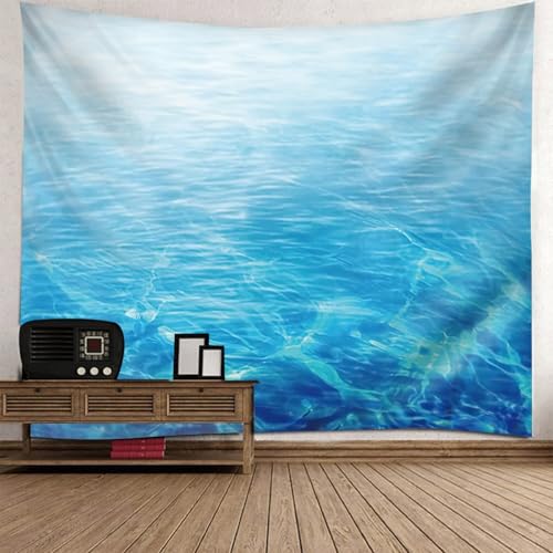 Lirzxin Wandteppich, Tapisserie Wandbehang Blau Grün Meerwasser Landschaft Tapestry Wandteppiche für Schlafzimmer Wohnzimmer Wohnheim Wanddeko, 200x200CM Lirzxin Wandteppich, Tapisserie Wandbehang Blau Grün Meerwasser Landschaft Tapestry Wandteppiche für Schlafzimmer Wohnzimmer Wohnheim Wanddeko, 200x200CM von Lirzxin