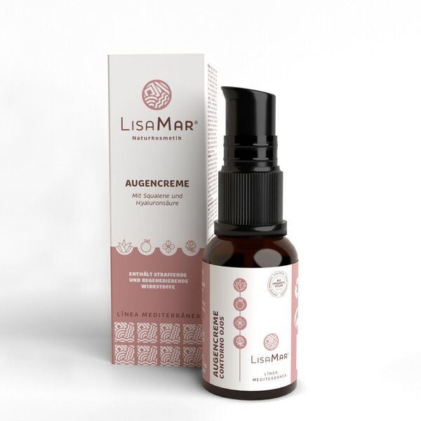 LisaMar Bio Augencreme, reduziert Augenringe und Falten - abschwellend von LisaMar
