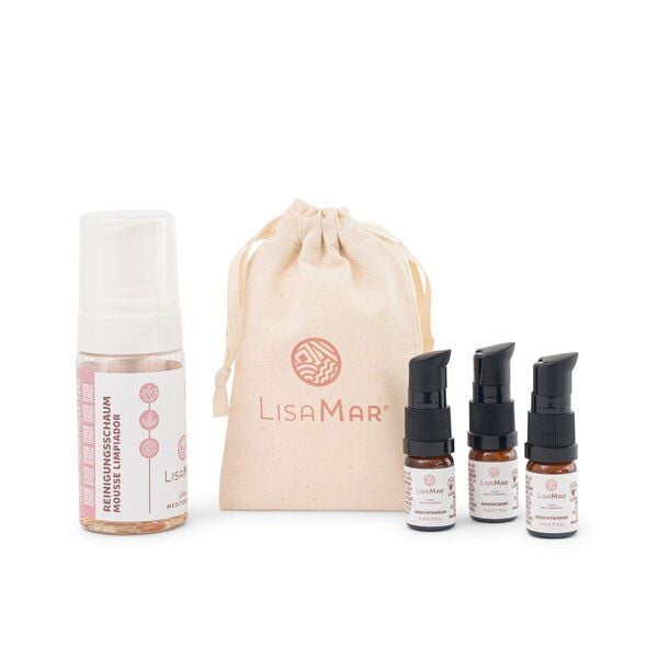 LisaMar Bio Reinigung & Pflege Set – Porentiefe Reinigung & Mini-Routine zum Testen von LisaMar