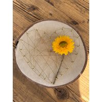 Nagelbild Mit Herz I Holzscheibe Motiv Deko | Trockenblumen Hochzeitsgeschenk Geldgeschenk Nagelbild Mit Herz I Holzscheibe Motiv Deko | Trockenblumen Hochzeitsgeschenk Geldgeschenk von LisasDekotraum