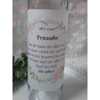 Flaschenlicht Freundin Leuchtflasche Laterne Lichterflasche Geburtstagsgeschenk Flaschenlicht Freundin Leuchtflasche Laterne Lichterflasche Geburtstagsgeschenk von LisasHandwerkstatt