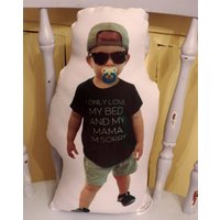 Handgemachtes Umarmbares Personalisiertes Kind Oder Baby Foto Geschenk Kissen Für Mama Oma, Fräulein You Geschenk, Patin Handgefertigt in Den Usa von LisasShabbyCottage