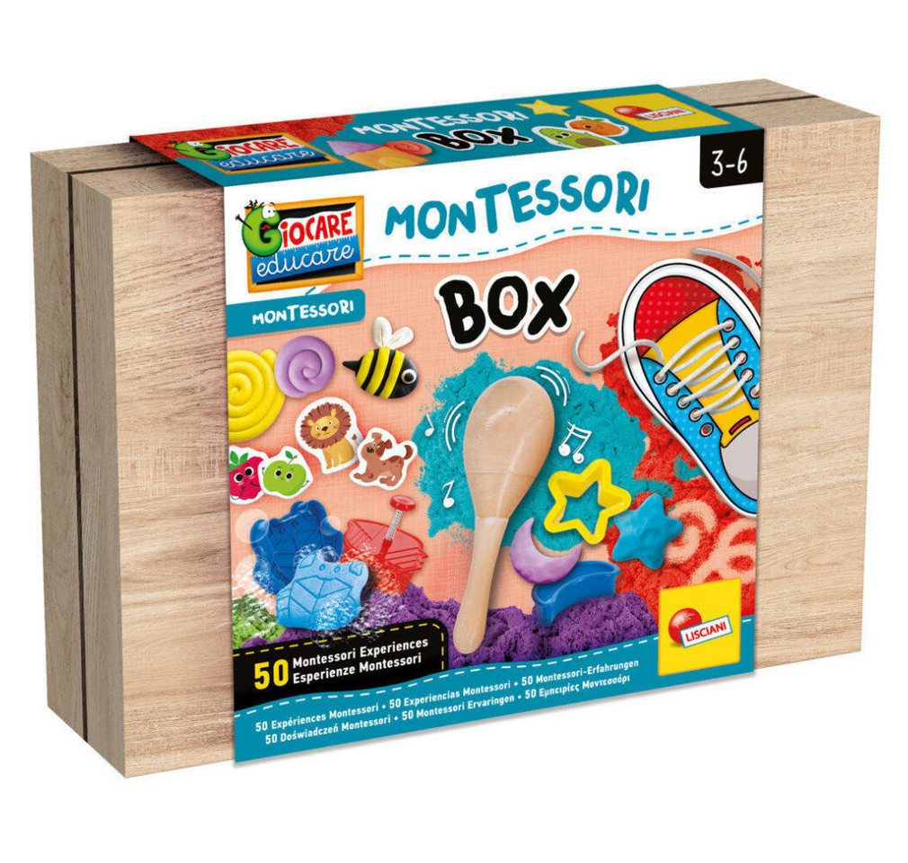 Lisciani Duftkerze Montessori Work-Box von Lisciani