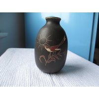 Vintage Vase Mit Henkel Arno Kiechle Keramik Vintage Vase Mit Henkel Arno Kiechle Keramik von Lisdeko