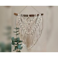 Makramee Alma/Großes Xxl Wanddekoration Kunst Geschenkidee Besondere Dekoration von Lisiby