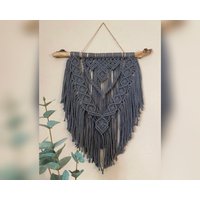 Makramee Enne/Großes Xxl Wanddekoration Kunst Geschenkidee Besondere Dekoration von Lisiby