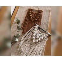 Makramee Leni/Wanddekoration Kunst Geschenkidee Besondere Dekoration von Lisiby