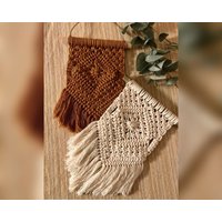 Makramee Wimpel/Wanddekoration Kunst Geschenkidee Besondere Dekoration von Lisiby