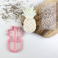 Ananas Cookie Cutter Und Prägung, Sommer Stempel, Strand Urlaub Briefkasten Ideen von LissieLoves