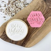 Be My Valentine Cookie Stamp, Valentines Cutter, Love Fondant Icing Stempel, Herz Keks Stempel von LissieLoves