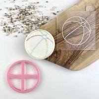 Beach Ball Ausstecher Und Prägung, Sommer Cookie Stempel, Strand Urlaub Briefkasten Ideen von LissieLoves