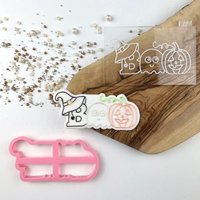 Boo Cookie Cutter Und Prägung, Halloween Stempel, Kürbis Hexen Keks Cutter, Briefkasten Ideen von LissieLoves