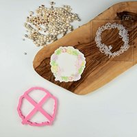 Feenkranz Keksausstecher Und Prägung Von Mays Bakes, Fairy Cookie Embosser, Briefkasten Ideen, Feenstab Stempel, Keks Dekoration von LissieLoves