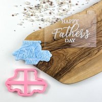 Happy Father Es Day Style 5 Keksstecher Und Prägung, Day, Vatertag Keksprägung, Dad Cookie Stamp, Briefkasten Ideen von LissieLoves