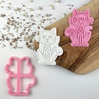 Katzen Cookie Cutter Und Stempel, Halloween Kürbis Prägung, Hexen Keks Cutter, Briefkasten Ideen von LissieLoves