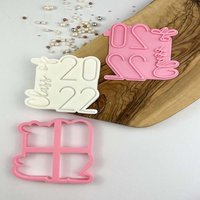 Klasse Von 2022 Abschluss Cookie Cutter Und Stempel, Embosser, Graduation von LissieLoves