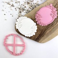 Kreis Der Mistelzweig Ausstecher Und Stempel, Weihnachts Cookie Cutter, Merry Christmas Embosser, Briefkasten Ideen von LissieLoves