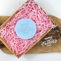 Mini Happy Father Es Day Style 5 Keks Prägung, Vatertag Cookie Prägung, Briefkasten Ideen, Vatertag Kekse, Vatertag Geschenkideen von LissieLoves