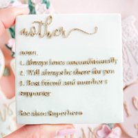 Mutter Definition Cookie Cutter Und Embosser, Glücklicher Muttertag, Mama Stamp, Muttertag Cutter, Post Box Ideen von LissieLoves