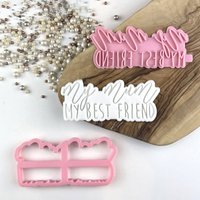 My Mum Best Friend Ausstechform Und Stempel, Happy Mother's Day, Mama Cookie Embosser, Day Ausstechform, Postbox Ideen von LissieLoves