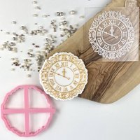 Prinzessin Uhr Keksausstecher Und Prägung Von Catherine Marie Cake, Keksstempel, Fairy Cookie Embosser, Princess Embosser von LissieLoves