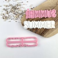 Sommer Cookie Cutter Und Stempel, Strand Prägung, Urlaub Briefkasten Ideen von LissieLoves