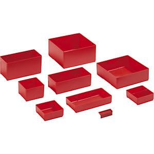 LISTA | Schubladeneinteilung | Einsatzkästen | 75 x 75 mm | Schubladenhöhe 50 mm | VE = 12 Stk von Lista