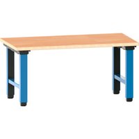 Lista Arbeitstisch (BxTxH) 2000x750x715-1215mm Multiplex R5012 von Lista