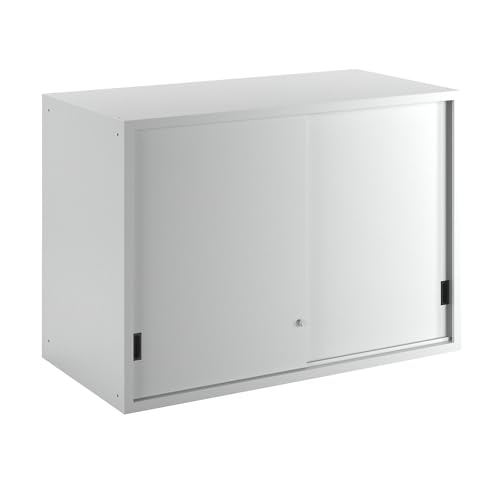 Lista | Aufsatzschrank mit Schiebetüren | Türen aus Vollblech | HxBxT 1000 x 1431 x 725 mm | lichtgrau Lista | Aufsatzschrank mit Schiebetüren | Türen aus Vollblech | HxBxT 1000 x 1431 x 725 mm | lichtgrau von Lista
