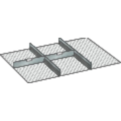 Trennwände FH 50 54x36E, 4-teilig von Lista