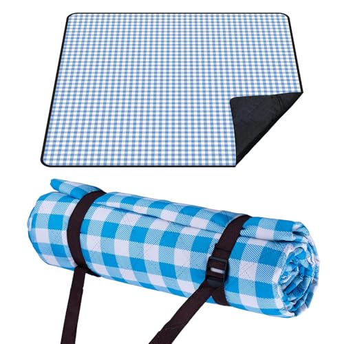 Lisveory Picknick Decken 200x200 cm, Tragbare Waschbar,Strandunterlage Picknickdecke Wasserdicht für Strand, BBQ, Picknick, Wandern, Reisen Campingdecke,79’’x79’’ Lisveory Picknick Decken 200x200 cm, Tragbare Waschbar,Strandunterlage Picknickdecke Wasserdicht für Strand, BBQ, Picknick, Wandern, Reisen Campingdecke,79’’x79’’ von Lisveory