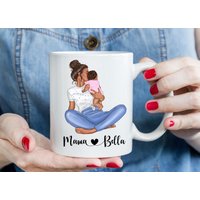 Personalisierte Tasse /Muttertag/ Familie, Baby, Freunde -Motiv /Personalisierte Geschenke /Fototasse/ Geschenk Für Sie/ Mutter von LisyaStore