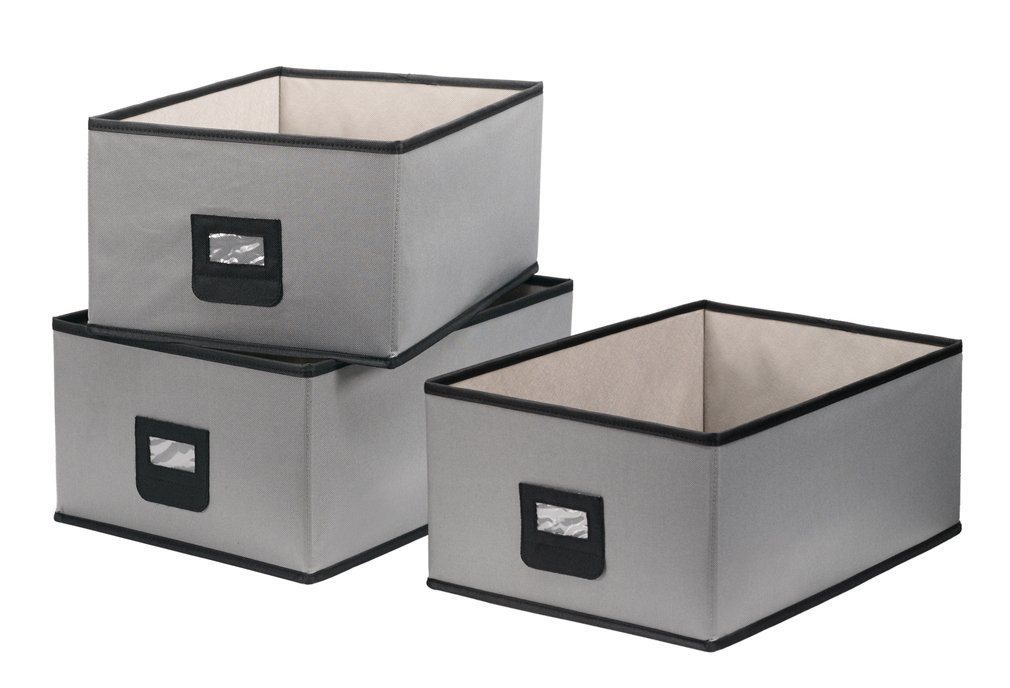 Liszton Aufbewahrungsbox 3 Stück - Stapelbare, mittelgroße Lagerbox Liszton Aufbewahrungsbox 3 Stück - Stapelbare, mittelgroße Lagerbox von Liszton