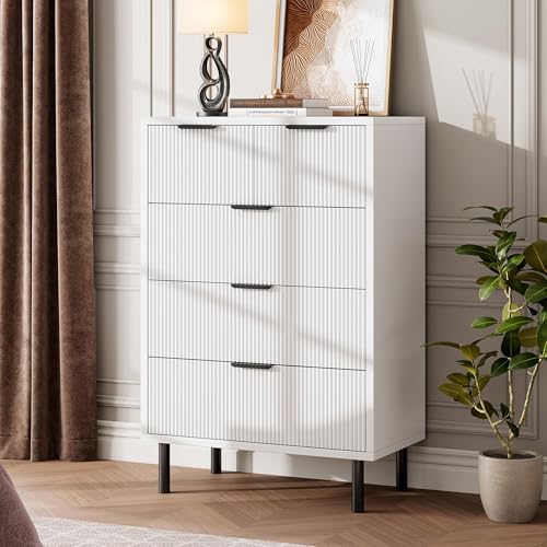 Litake Kommode Mit 5 Schubladen Weiß Sideboard Komodenschrank Für Wohnzimmer Schlafzimmer Kommode Mit Großer Schubladenschrank Flur Möbel Arbeitszimmer 95X70X40 cm Litake Kommode Mit 5 Schubladen Weiß Sideboard Komodenschrank Für Wohnzimmer Schlafzimmer Kommode Mit Großer Schubladenschrank Flur Möbel Arbeitszimmer 95X70X40 cm von Litake