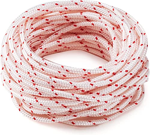 10 Meters 3,5 mm Rücklaufstarterseil Ersatzseil für Husqvarna Stihl Craftsman Kettensägen-Rasenmäher-Trimmer von LiteTour