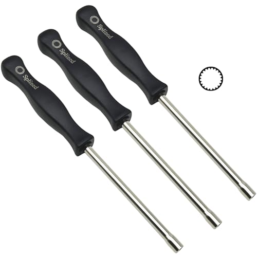 Vergaser-Schraubendreher, 21 Zähne, verzahnt, Einstellwerkzeug für 2-Takt-Motor, Poulan, Husqvarna, Stihl, Homelite, Unkrautfresser, Craftman, Echo-Trimmer, Freischneider, Gebläse, 3 Stück Vergaser-Schraubendreher, 21 Zähne, verzahnt, Einstellwerkzeug für 2-Takt-Motor, Poulan, Husqvarna, Stihl, Homelite, Unkrautfresser, Craftman, Echo-Trimmer, Freischneider, Gebläse, 3 Stück von LiteTour