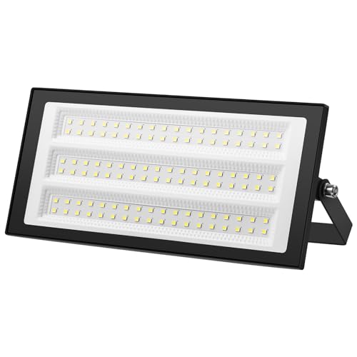 Strahler Außen 100W, Superhell 10000LM LED Scheinwerfer, 6500K Kaltweiß Fluter, IP66 Wasserdicht Flutlicht Aussenstrahler für Garten Garage Terrassen von Litglobe
