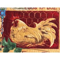 Untersatz, Platzmatte, Tischset, Placemat, "Hühnerhof" | 5, Quilt, Marke Litha-Quilts von LithaQuilts