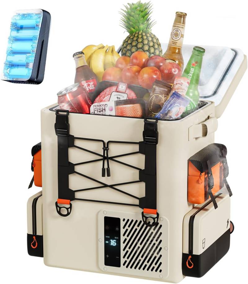 Litheli Akku-Kühlrucksack FrozenPack 16 Liter 47 x 30 x 43 cm von Litheli