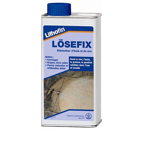 Lithofin Lösefix 1 Liter - Zum Entfernen öliger, fettiger Verunreinigungen von Lithofin