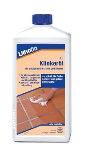 Lithofin KF Klinkeröl 1 l - gebrauchsfertig - ohne Glanz - geruchsarm & lösemittelfrei Lithofin KF Klinkeröl 1 l - gebrauchsfertig - ohne Glanz - geruchsarm & lösemittelfrei von Lithofin
