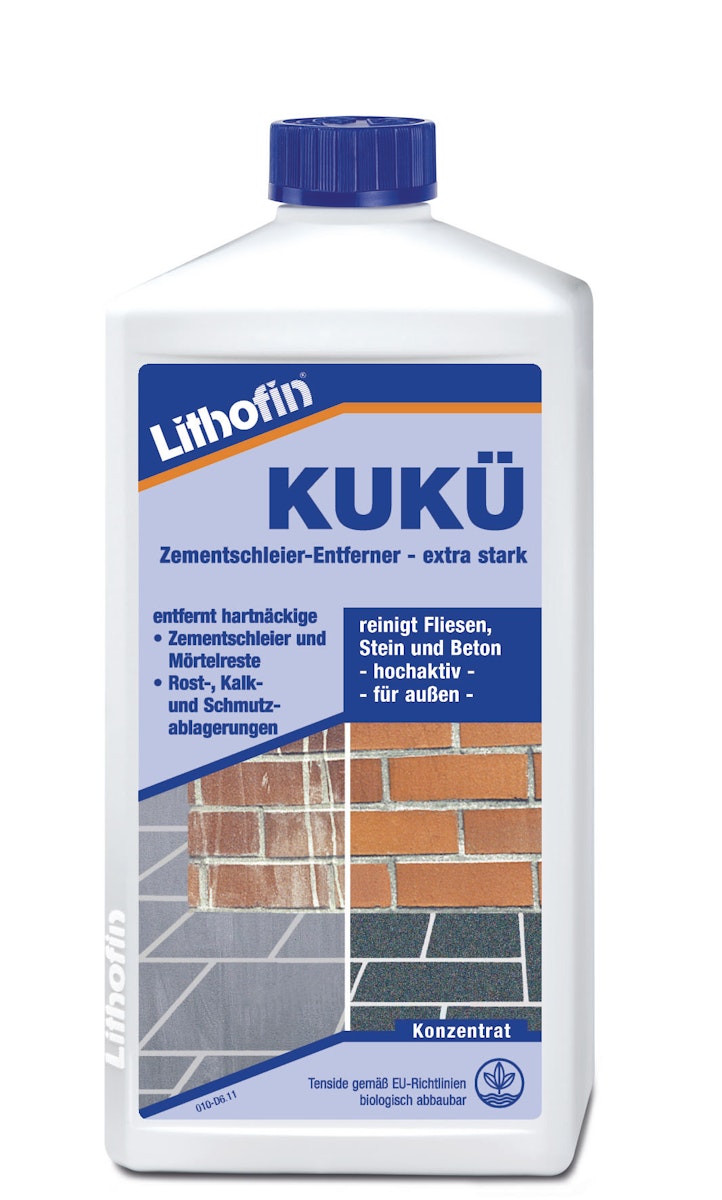 Lithofin KUKÜ Zementschleierentferner - 10 Liter Lithofin KUKÜ Zementschleierentferner - 10 Liter von Lithofin
