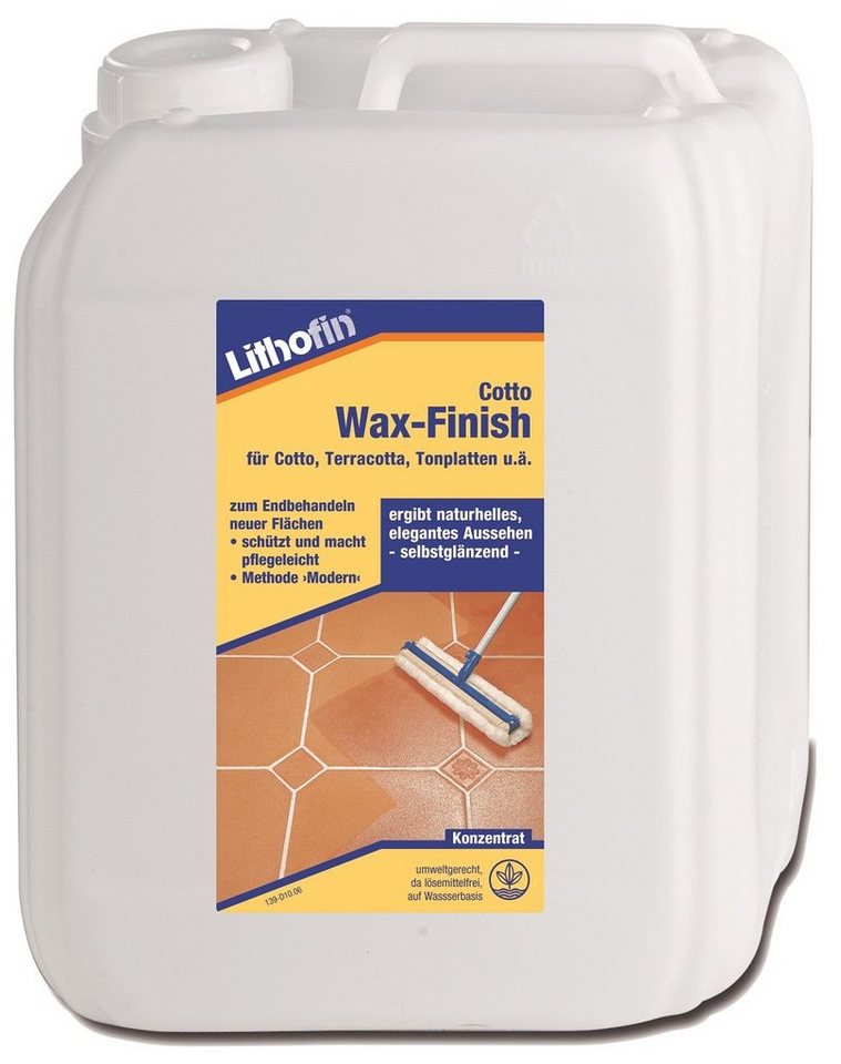 Lithofin LITHOFIN Cotto Wax-Finish, 5 Ltr Naturstein-Reiniger von Lithofin
